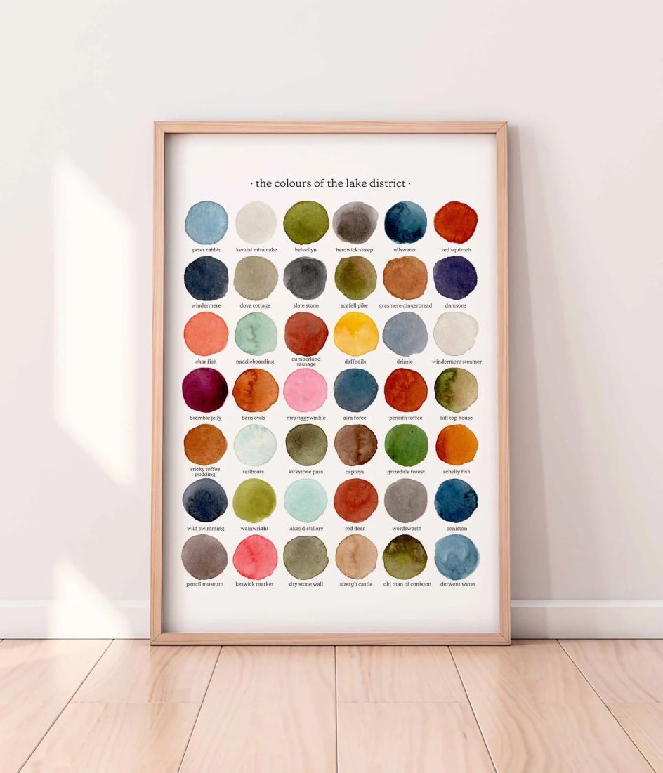 The Colours of the Lake District by ByTilly