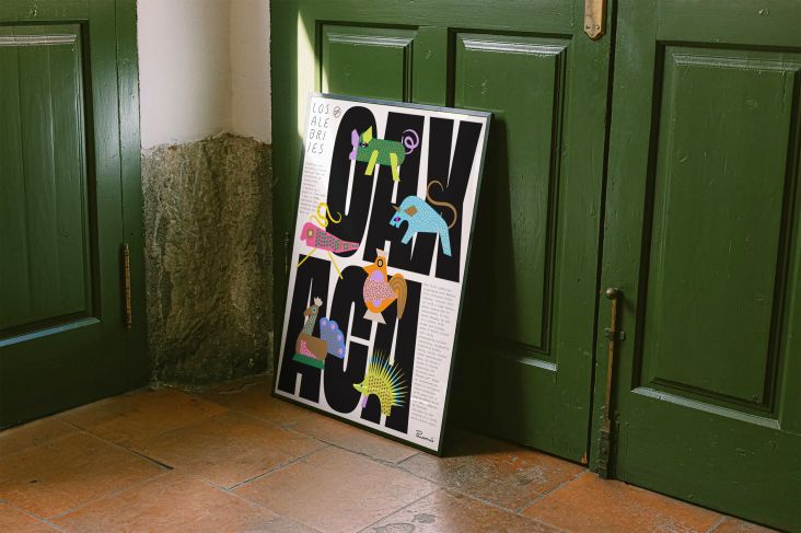 Alebrijes by [Shivani Parasnis](https://www.instagram.com/shivaniparasnis/) using <a href=index-38.html target="_blank">Obviously</a> by Oh No Type Co., Art Director, Brand & Creative—Spotify