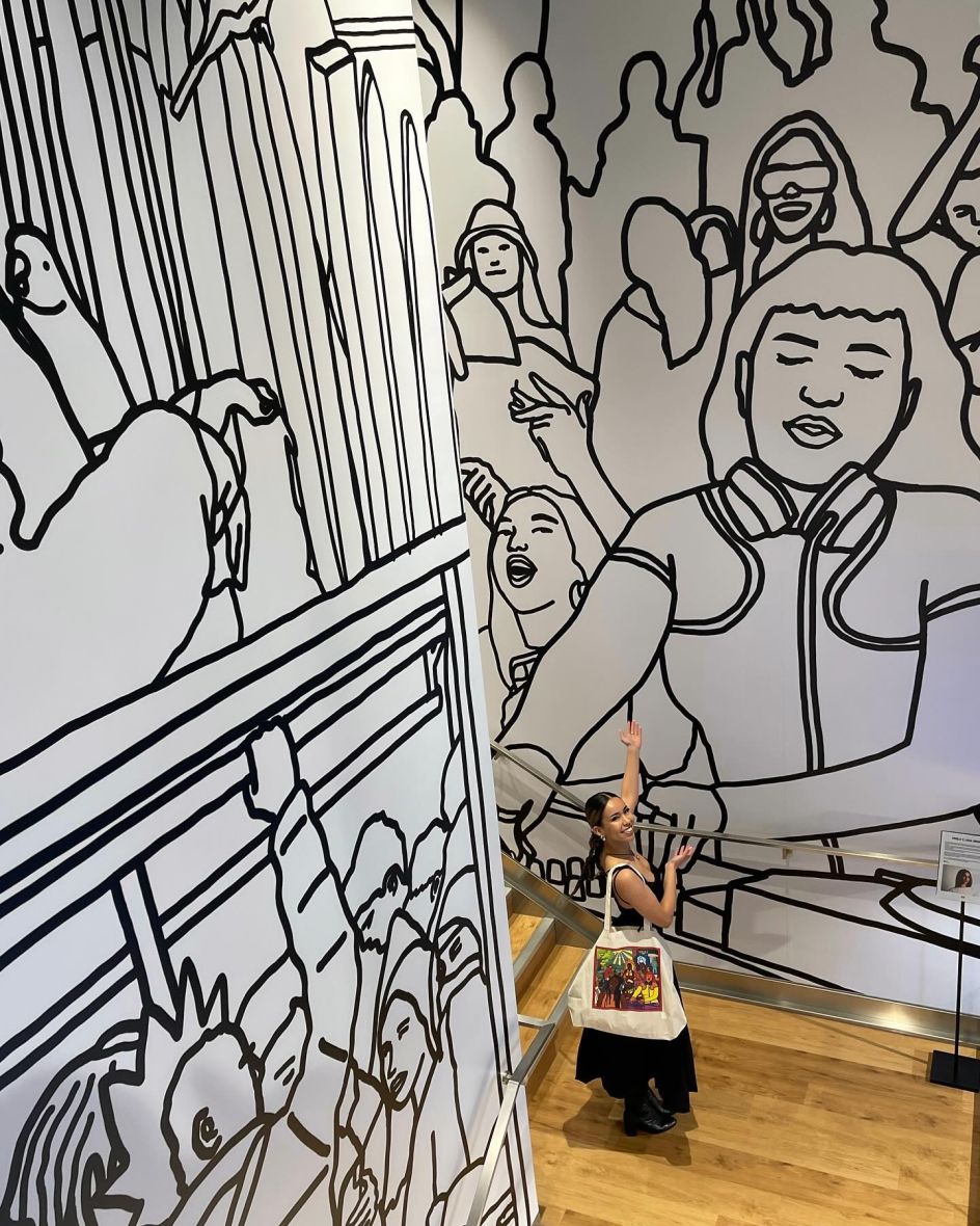 Collab with Uniqlo at One Oxford Street, London © Jada Bruney